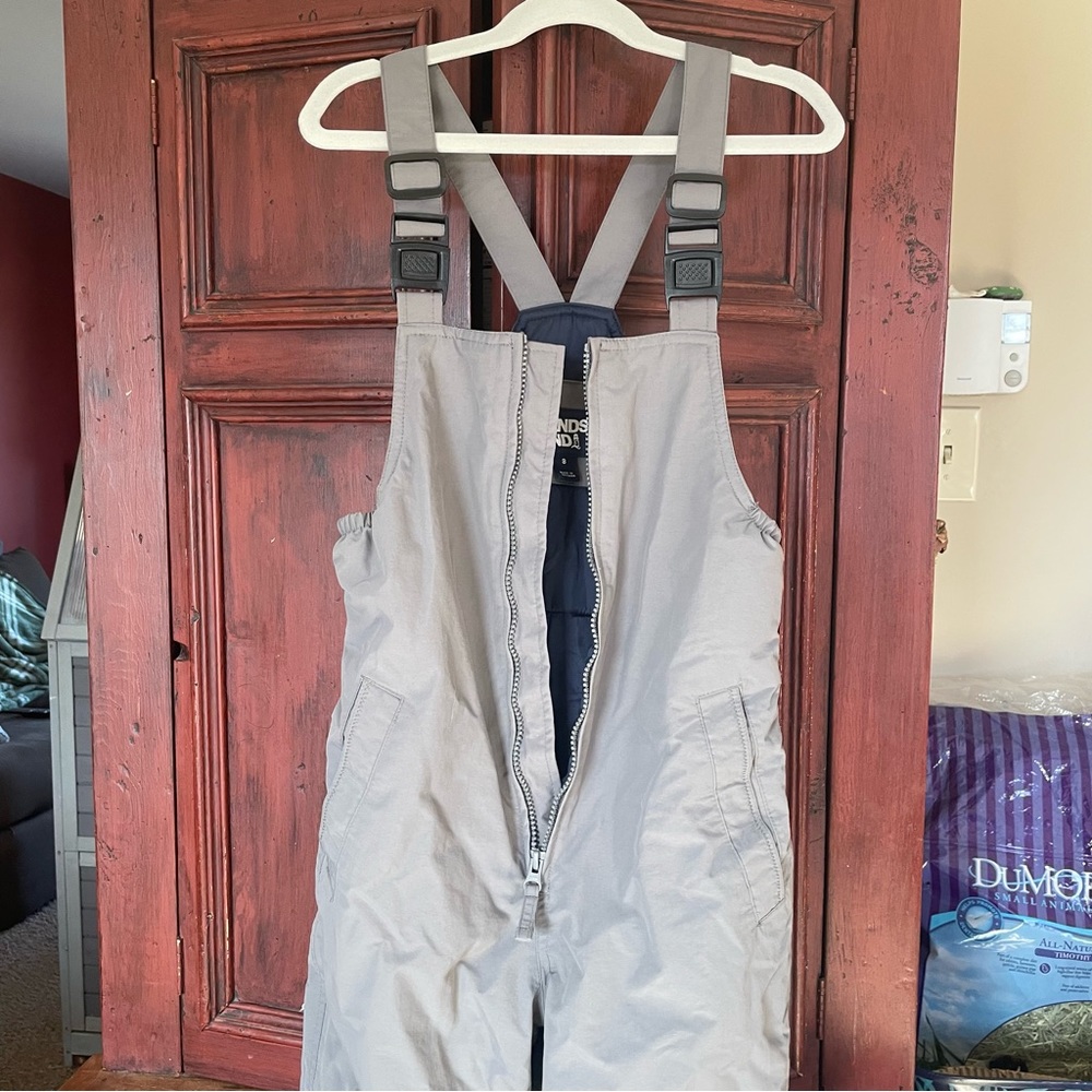 Gently worn Kids Sz 8 Lands End Snow Pants